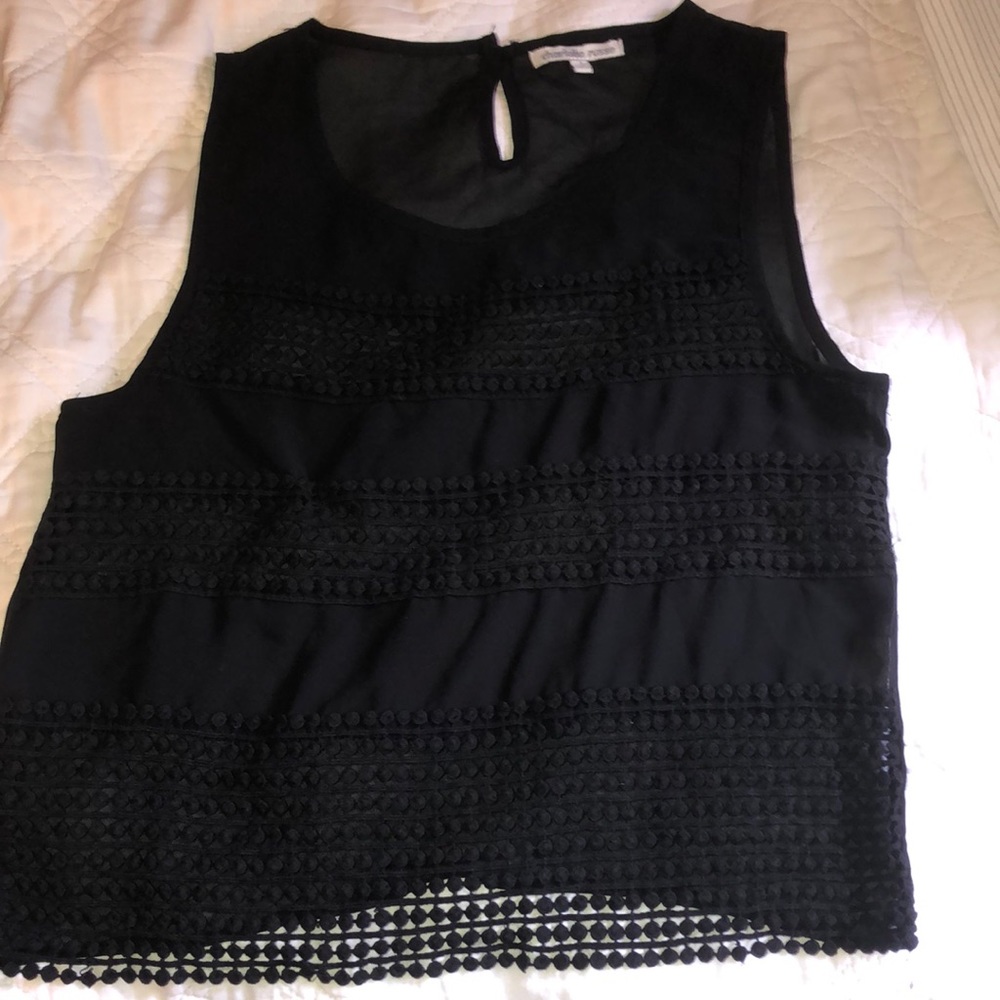 Black Charlotte Russe Elegant blouse